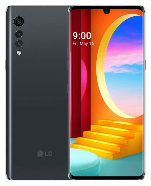 LG Velvet 5G (128GB, 6GB RAM) 6.8" Camera, Gray, Verizon Unlocked (Renewed)