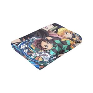 Anime Blanket Couch Throw Blanket Flannel Blankets for Couch Bed Living Room 50"X40"