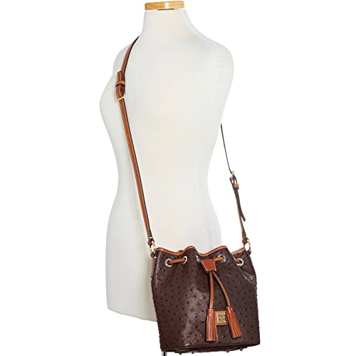 Dooney & Bourke Ostrich Kendall Crossbody Shoulder Bag