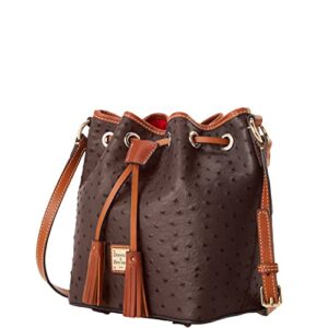 Dooney & Bourke Ostrich Kendall Crossbody Shoulder Bag