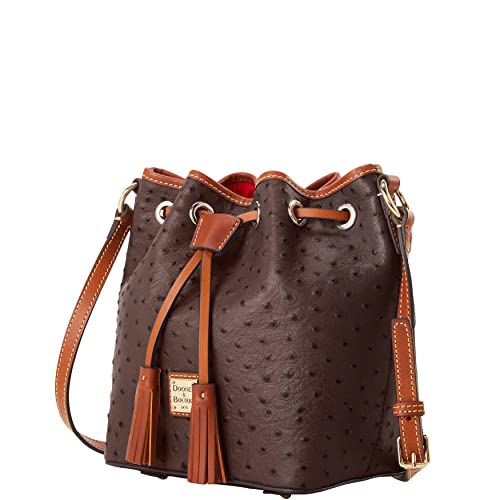 Dooney & Bourke Ostrich Kendall Crossbody Shoulder Bag