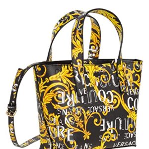 Versace Jeans Couture women Logo couture handbags black