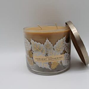 White Barn 3 wick candle Harvest Gathering compares to Bath and Body Works