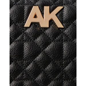 Anne Klein Quilted Camera Crossbody Black One Size