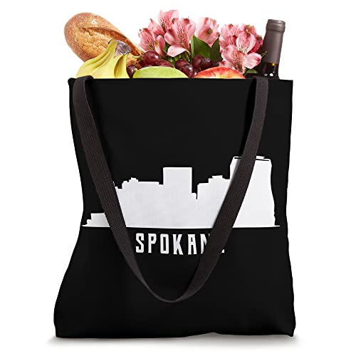 Spokane Skyline Tote Bag