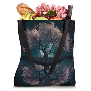 Tree of Life - Cherry Blossom Tote Bag