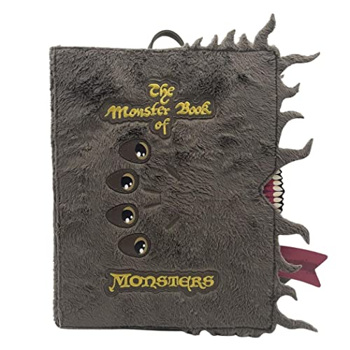 Loungefly Harry Potter Book of Monsters Book Double Shoulder Strap Book Shaped Bag