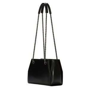 kwani radiance chain tote shoulder bags for women and ladies (micro)