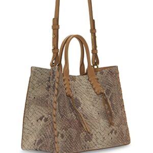 Lucky Brand Rysa, Natural Snake Satchel