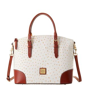 dooney & bourke ostrich domed satchel