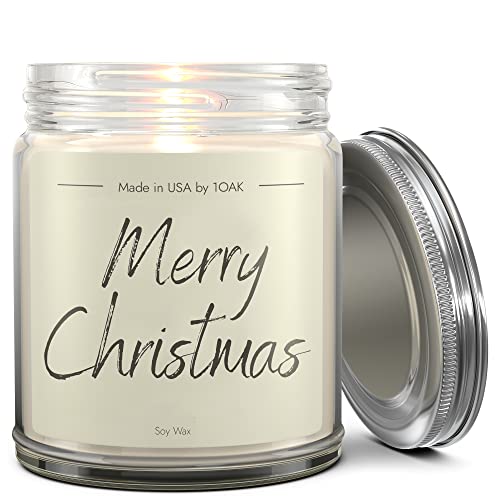 1OAK Sugar Cookie Candle - Merry Christmas Candles Scented - Holiday Candles Christmas - Winter Candles for Home Scented - Soy Candles Christmas Scents - Xmas Candles - Christmas Eve Candles