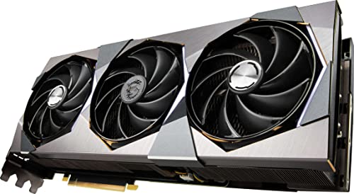 MSI Gaming GeForce RTX 4070 Ti 12GB GDRR6X 192-Bit HDMI/DP Nvlink Tri-Frozr 3 Ada Lovelace Architecture Graphics Card (RTX 4070 Ti SUPRIM X 12G)