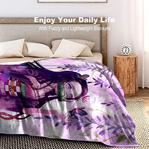 Anime Blanket Merch Ultra Soft Flannel Throw Blanket Warm Cozy Blanket Gifts for Kids Adults 50"X40"