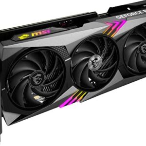 MSI Gaming GeForce RTX 4070 Ti 12GB GDRR6X 192-Bit HDMI/DP Nvlink Tri-Frozr 3 Ada Lovelace Architecture Graphics Card (RTX 4070 Ti Gaming X Trio 12G)