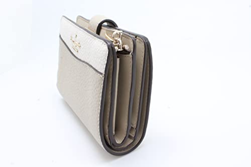 Kate Spade New York Leila Medium Compact Bifold Wallet Leather Light Sand