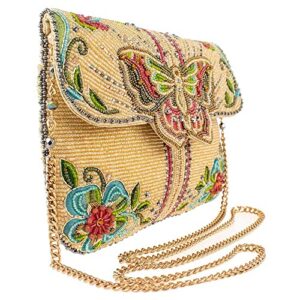 Mary Frances Charmed Crossbody Clutch Handbag, Multi