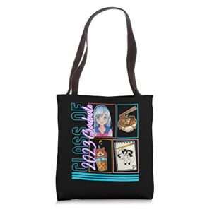 class of 2023 graduate, anime otaku girl japan kawaii ramen tote bag