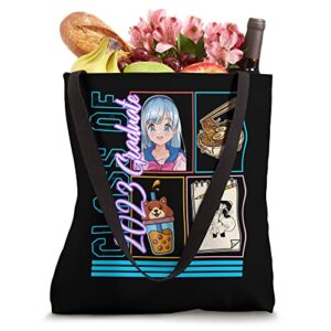 Class Of 2023 Graduate, Anime Otaku Girl Japan Kawaii Ramen Tote Bag