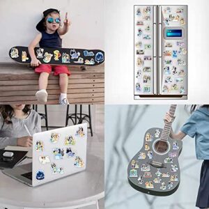 50PCS Cartoon Stickers Vinyl Waterproof Stickers for Laptop,Bumper,Skateboard,Water Bottles,Computer,Phone,Cartoon Anime Stickers for Kids Teens Adult