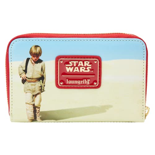 Loungefly Star Wars The Phantom Menace Final Frames Zip Around Wallet