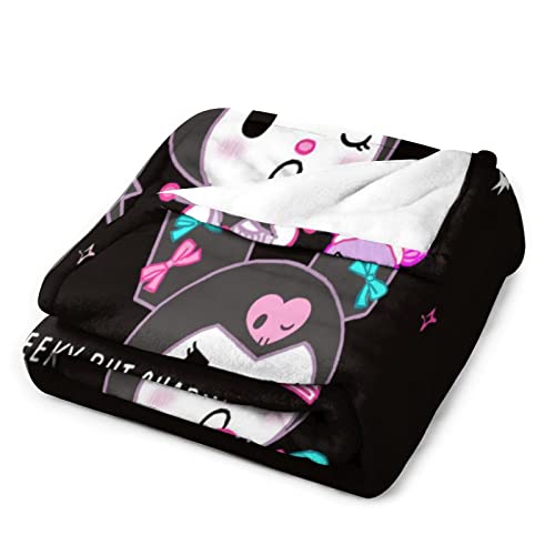 Blanket Anime Throw Cartoon Blankets Ultra Soft Flannel Bed Throws Suitable for All Seasons Warm Home Decor for Sofa Couch Chair Bedroom 40"x50"