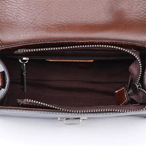 WYKDD Ladies Handbag Crossbody Handbag Women Retro Messenger Shoulder Tote Bag (Color : E, Size : 21 cm (L)*8.5 cm(D)*16 cm (T))