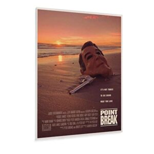 Movie Posters Point Break 1991 Wall Posters Movie Posters 24x36 (2) Wall Art Paintings Canvas Wall Decor Home Decor Living Room Decor Aesthetic 12x16inch(30x40cm) Unframe-Style