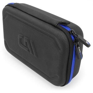 CASEMATIX Travel Case Compatible with Analogue Pocket Handheld Game Console, Gaming Flash Cartridges, Charge Cable and More in Custom Foam - Case Only