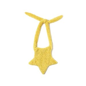 y2k furry purse star shaped shoulder bag faux fur pentagram handbag fluffy tote plush crossbody bag for women girls