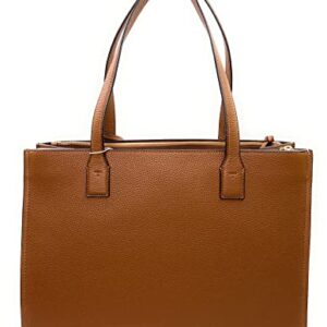 Tory Burch Thea Pebbled Leather Tote (Moose)