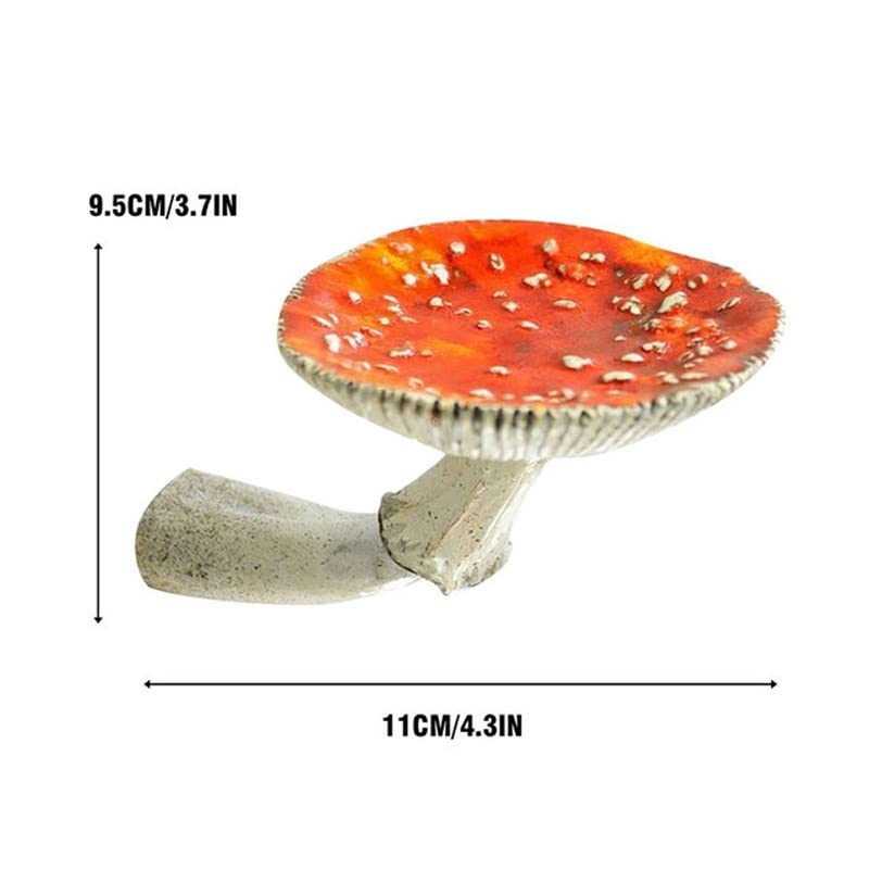 WSZJJ Mushroom Wall Rack Creative Storage Rack Mushroom Shaped Home Decoration Pendant Wall Rack