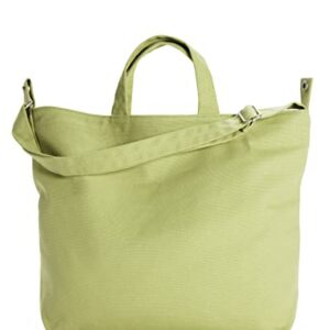 Horizontal Zip Duck Bag - Pistachio