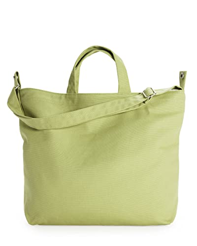 Horizontal Zip Duck Bag - Pistachio