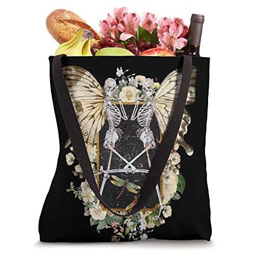 Fairy Grunge Butterfly Wing Skeleton Fairycore Aesthetic Y2K Tote Bag