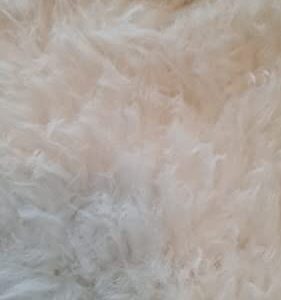 LeMirk Genuine Sheepskin Rug, Argentine Natural Sheepskin Throw,Luxury Fluffy Sheepskin Seat/Chair Cover, Real Shearling Rug Soft, Lambskin Rug for Bedroom Living Room, Ivory White