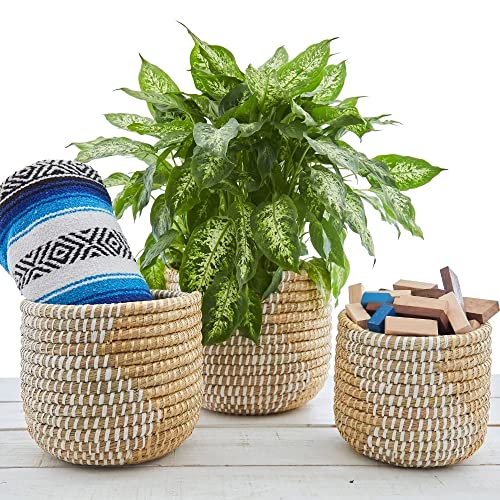 Woven Storage Bangladesh Medium Handwoven Kaisa Basket