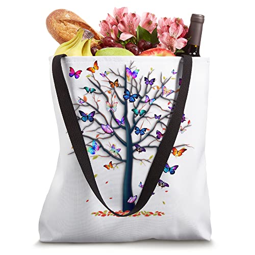 Butterfly Tree Beautiful Tote Bag