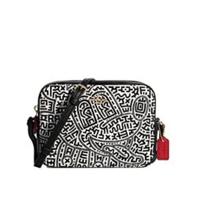 COACH Disney Mickey Mouse x Keith Haring Mini Leather Camera Bag - #C6907