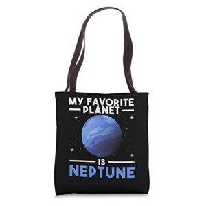 my favorite planet is neptune – neptune planet space lover tote bag