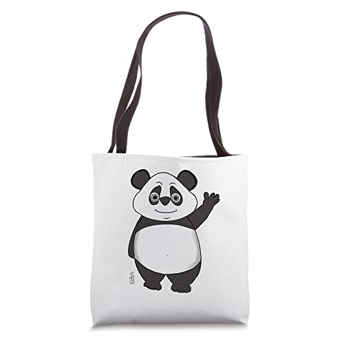 Cute Panda Bear Tote Bag