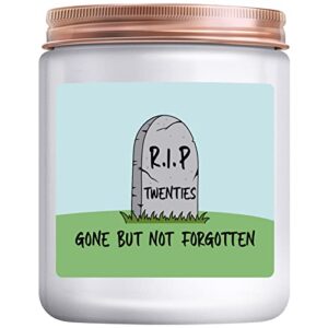 30th birthday gifts for women men funny thirtieth year candle