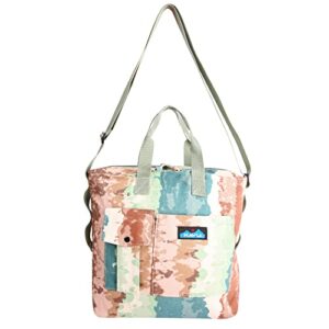 KAVU Lil Robin Cross Body Tote Bag Travel Pack - Rio Tie Dye