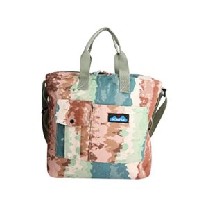 KAVU Lil Robin Cross Body Tote Bag Travel Pack - Rio Tie Dye