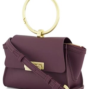 Zac Posen Eartha Wristlet Crossbody, Bordeaux