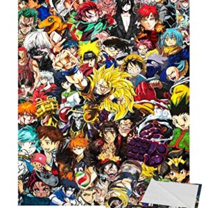 Anime Characters Super Soft Flannel Throw Blanket Warm Cozy Flannel Blanket Lightweight Shaggy Air Conditioner Blankets Apply to Couch Bed Office Etc Blanket 80"x60"