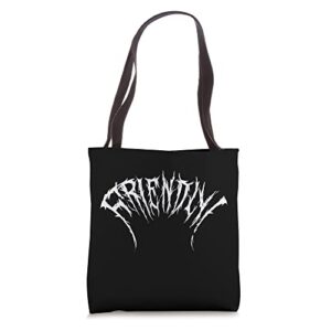 friendly west seattle tote bag