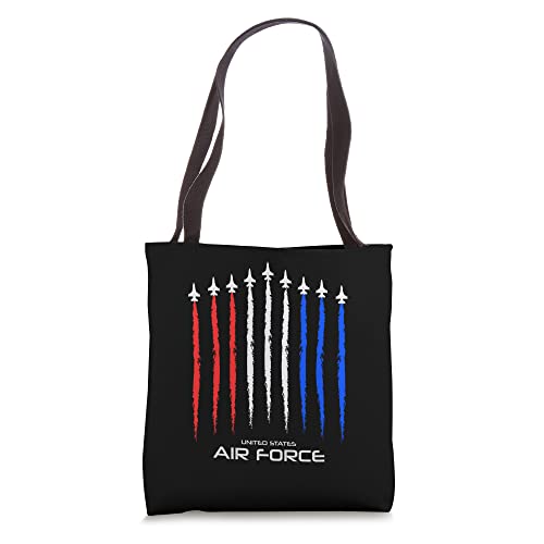 Air Force Junior ROTC JROTC USA Flag 4th july Patriotic Tote Bag