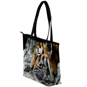 Tote Bag Women Satchel Bag Handbag Stylish Tote Handbag for Women Hobo Bag Fashion Crossbody Bag, Animal Tiger