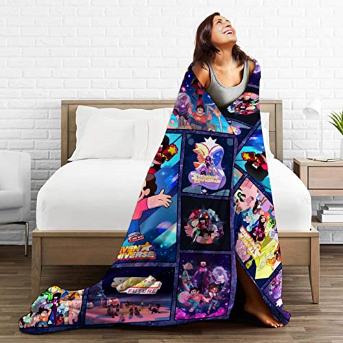 Anime Blanket Cartoon Throw Blanket for Couch Sofa Bed Living Room Gifts for Halloween Thanksgiving Christmas 50"X60"