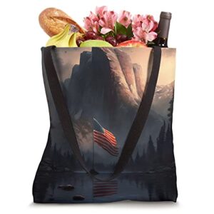 Beautiful Liberty America United Patriotic Pride design Tote Bag